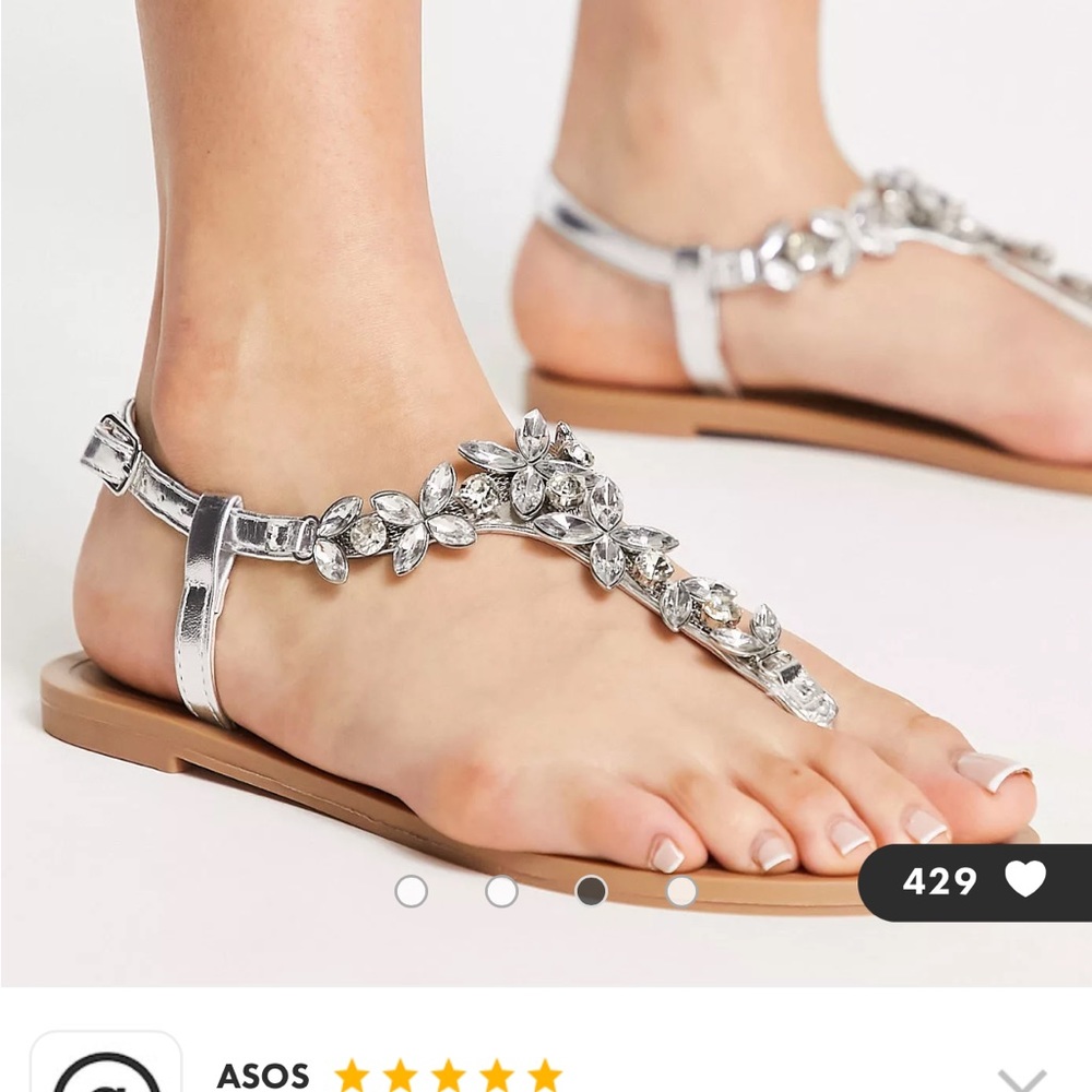 ASOS flat sandal